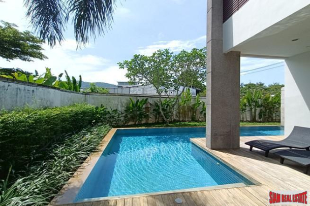3 Bedroom House with a Pool & Sea Views,  for Sale in Nai Harn, Phuket-19