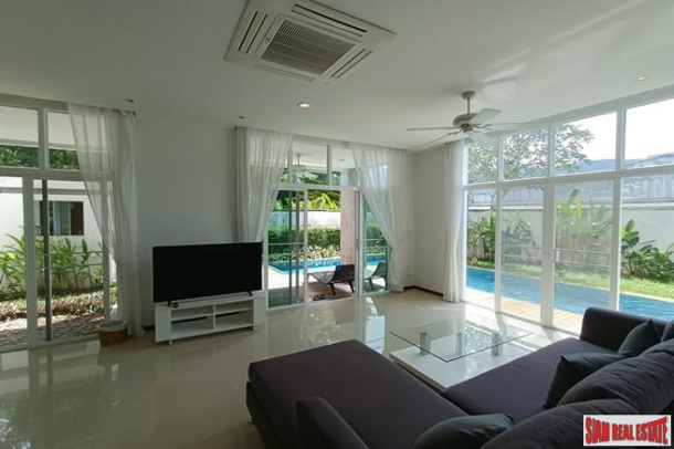 3 Bedroom House with a Pool & Sea Views,  for Sale in Nai Harn, Phuket-8