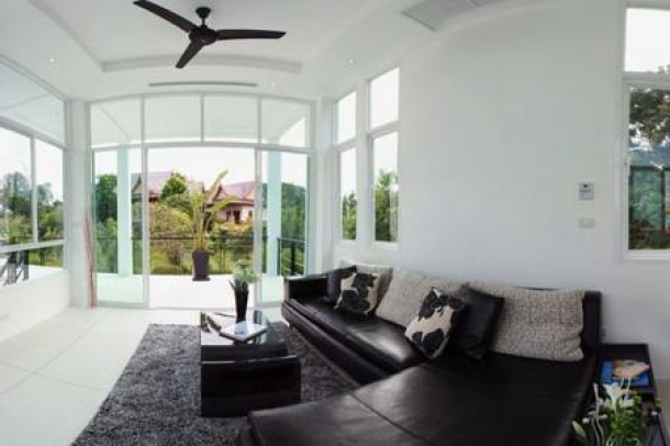 3 Bedroom House with a Pool & Sea Views,  for Sale in Nai Harn, Phuket-3