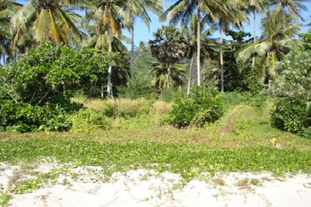 Lanta Island Land for Sale - Absolute Beachfront  - Large Plot-4