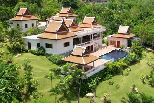 Luxury Holiday Villa For Rent with Internet, in Vichuda Hills, Layan Phuket-1