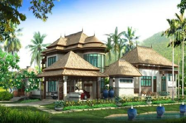 Contemporary Thai Bali Style 4 Bedroom House for Sale in Ao Nang, Krabi-3