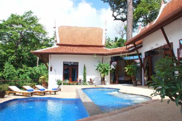 Modern Designed 4 Bedroom Houses For Sale, Swimming Pool and Sea-Views at Chaweng, Koh Samui-15