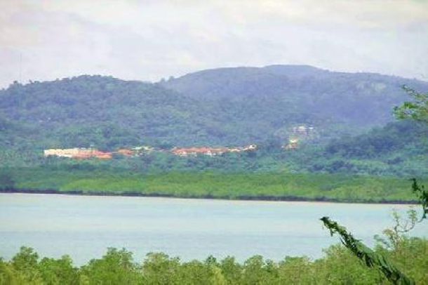 6 Rai of Land For Sale on Hillside with Sea-Views Koh Maprao, Phuket-1