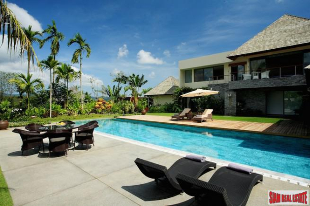 4 to 5 Bedroom Luxury Villas within a Development in the Hills of Cherng Talay area, Phuket-30