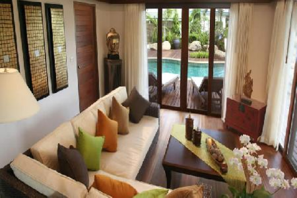 Detached 3 Bedroom House with Private Swimming Pool For Sale at Lamai, Koh Samui-3