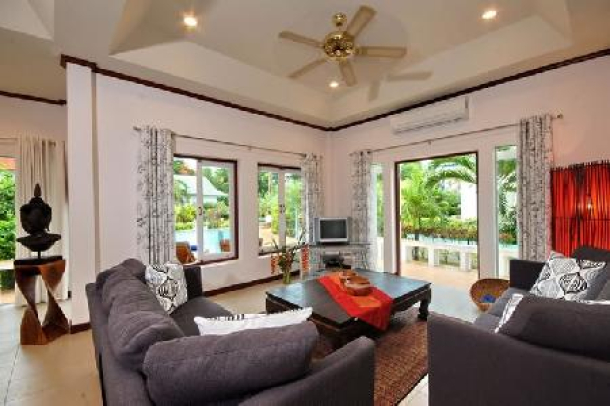 Baan Orchid - Two Bedroom Luxury Villa with Private Swimming Pool For Holiday Rent at Lamai, Koh Samui-5