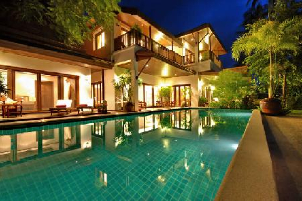 Baan Jasmine - Luxury 3 Bedroom Beach-side Villa with Private Swimming Pool For Holiday Rent at Lamai, Koh Samui-2