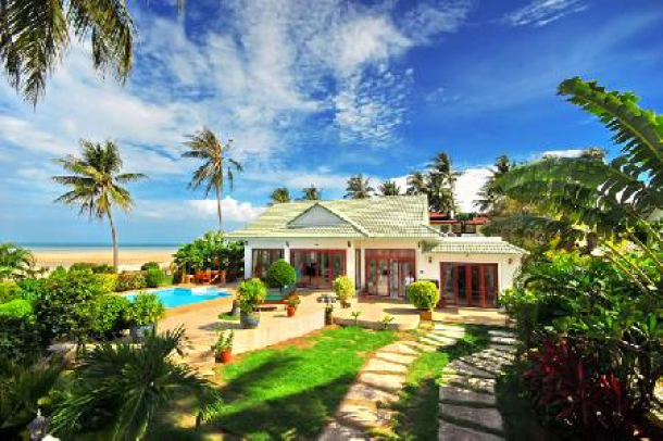 Baan Flora - Stunning Beachside Villa with a Private Swimming Pool For Holiday Rental at Lamai, Koh Samui-1