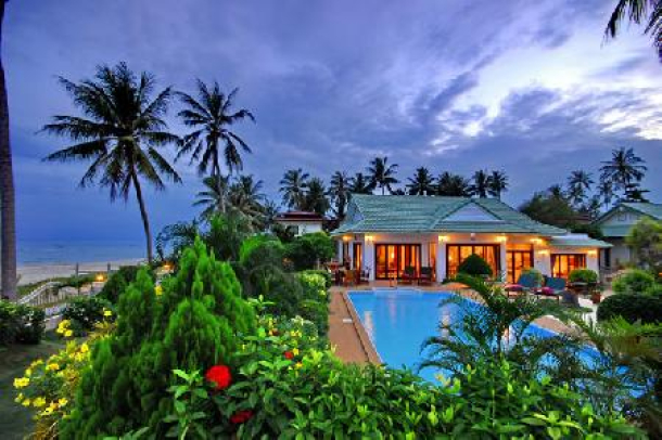 Baan Flora - Stunning Beachside Villa with a Private Swimming Pool For Holiday Rental at Lamai, Koh Samui-7