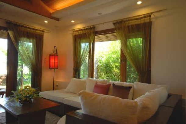Baan Sarika - Luxury Beachfront 5 Bedroom Villa with Private Swimming Pool For Holiday Rent at Lamai, Koh Samui-5