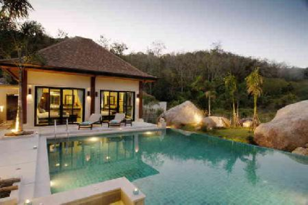 Beautiful 5 Bedroom Pool Villa with Exterior Jacuzzi For Sale at Nai Harn, Phuket-2