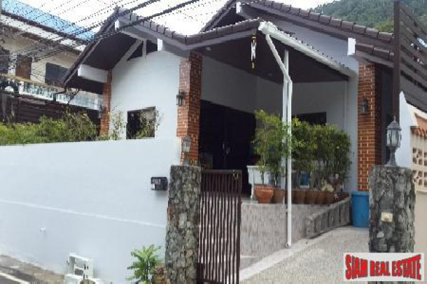 Modern One-Storey House with a Private Swimming Pool for sale in Patong-1