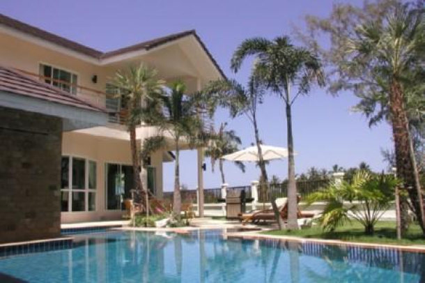 4 Bedroom House with Private Swimming Pool and Sea-Views For Sale at Bang Niang Beach, Khao Lak-1