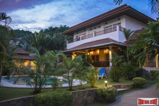 Furnished House with Distant Sea-Views and a Private Swimming Pool For Sale in Rawai-1