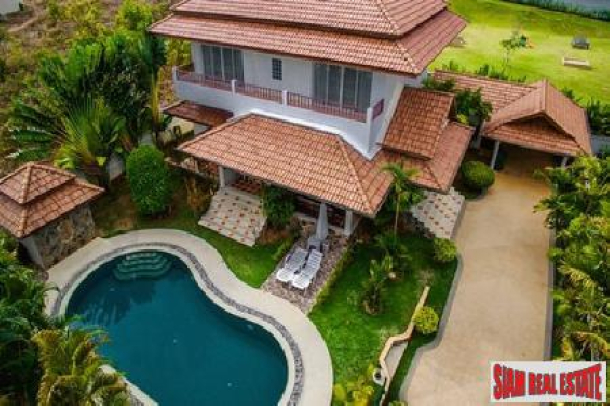 Furnished House with Distant Sea-Views and a Private Swimming Pool For Sale in Rawai-10
