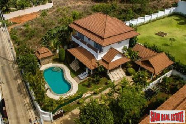 Furnished House with Distant Sea-Views and a Private Swimming Pool For Sale in Rawai-12