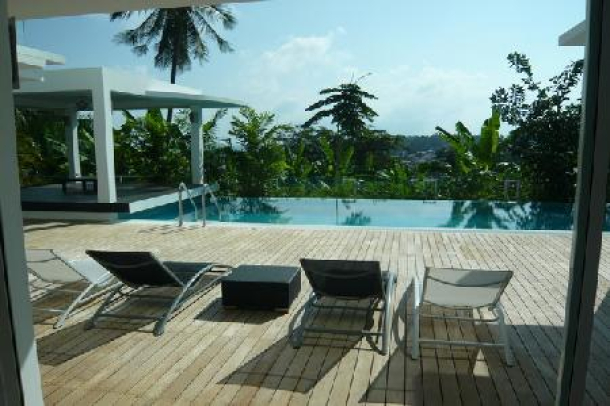Brand New Modern House within a Development with Sea-Views and Private Pool For Sale at Kata, Phuket-2