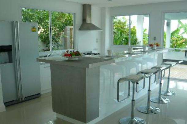 Brand New Modern House within a Development with Sea-Views and Private Pool For Sale at Kata, Phuket-3
