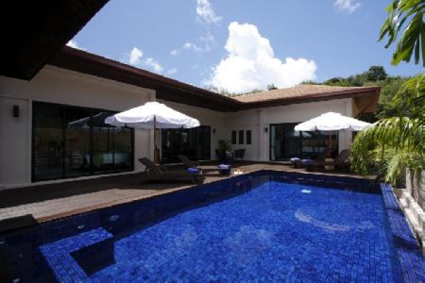 Moonstone Villas | Five Bedroom House with Swimming Pool and External Jacuzzi For Rent at Nai Harn, Phuket-2