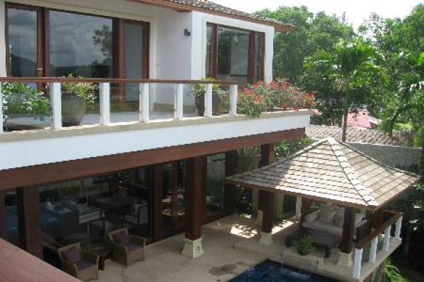 New Contemporary Designed, Luxury 4 Bedroom House with Swimming Pool For Long Term Rent at Kathu, Phuket-2