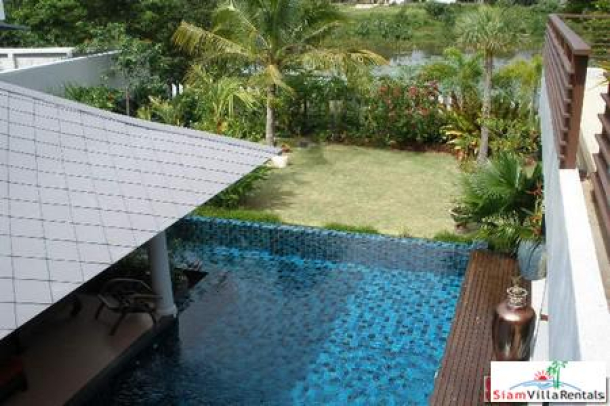 Unfurnished Three Bedroom House with a Covered External Swimming Pool For Sale at Chalong, Phuket-13