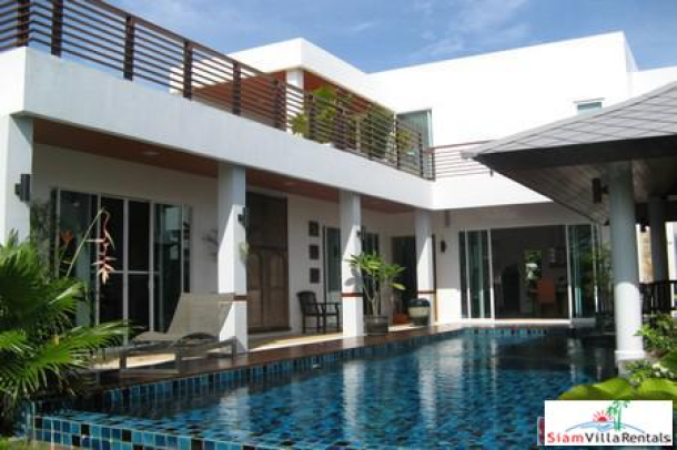 Unfurnished Three Bedroom House with a Covered External Swimming Pool For Sale at Chalong, Phuket-15