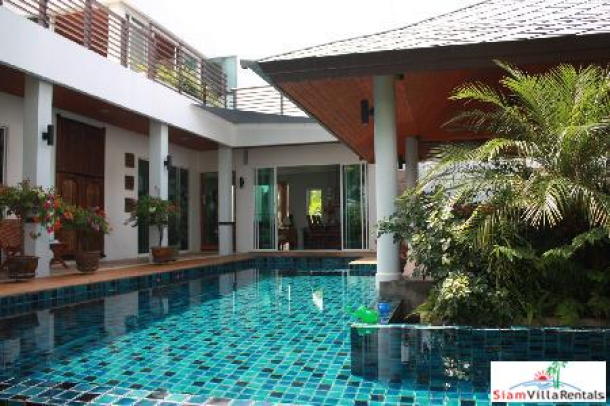Unfurnished Three Bedroom House with a Covered External Swimming Pool For Sale at Chalong, Phuket-16