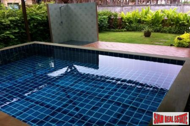 Unfurnished Three Bedroom House with a Covered External Swimming Pool For Sale at Chalong, Phuket-4