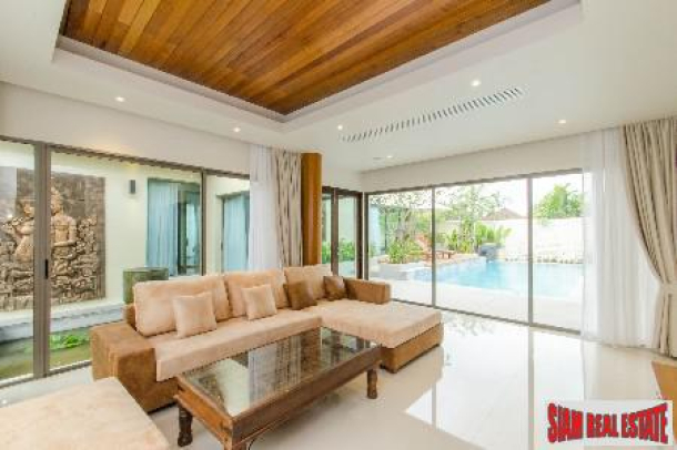 Luxury Three Bedroom Pool Villa within a New Development For Sale at Layan, Phuket-6