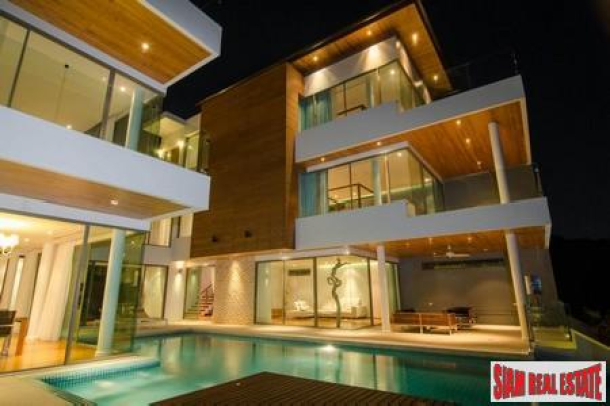 Modern 5 Bedroom Pool House with Great Sea-Views For Sale at Rawai, Phuket-13
