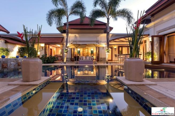 Three Bedroom Pool Villa with Neat Garden For Rent at Nai Harn, Phuket-11