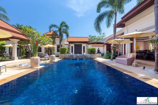 Three Bedroom Pool Villa with Neat Garden For Rent at Nai Harn, Phuket-13