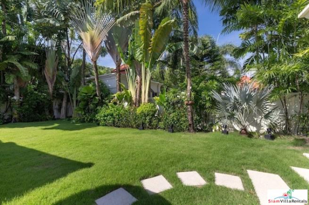 Three Bedroom Pool Villa with Neat Garden For Rent at Nai Harn, Phuket-19