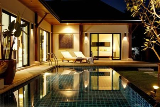 Brand New 2 Bedroom Pool Villa with External Jacuzzi for Holiday Rent at Layan, Phuket-1