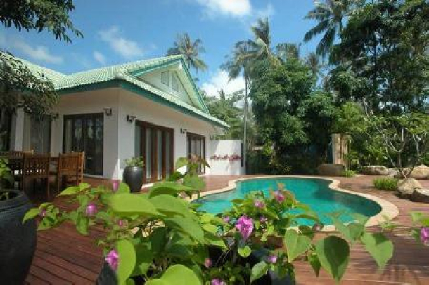 3 and 4 Bedroom Luxury Sea-View Villas with a Swimming Pool For Sale at Lamai, Koh Samui-2