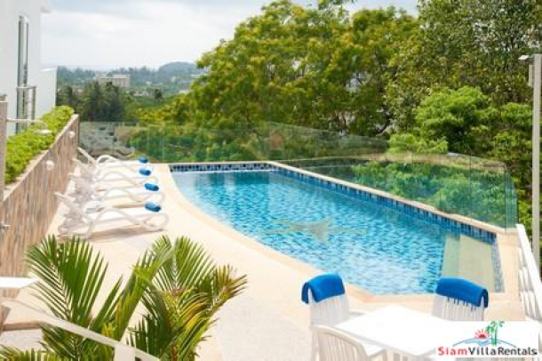 Contemporary 2 Bedroom Apartment with Sea-Views For Long Term Rent at Kata, Phuket-2