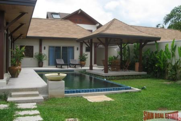 Balinese Villa with a Private Swimming Pool For Long Term Rent at Nai Harn, Phuket-1