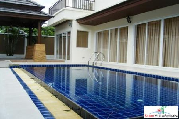 Modern 2-Storey House with 3 Bedrooms and a Swimming Pool For Long Term Rent at Chalong, Phuket-1