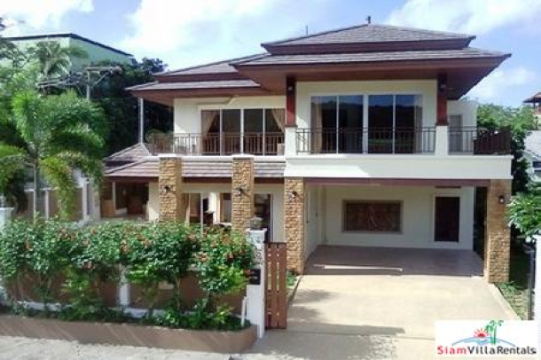 Modern 2-Storey House with 3 Bedrooms and a Swimming Pool For Long Term Rent at Chalong, Phuket-8