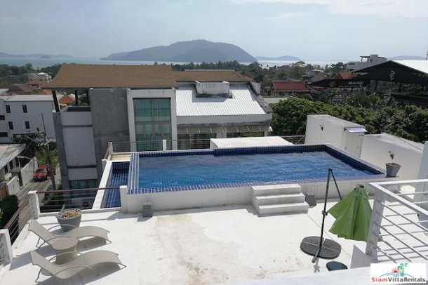4 Bedroom Townhouse with Communal Swimming Pool and Sea-View For Rent at Rawai, Phuket-16