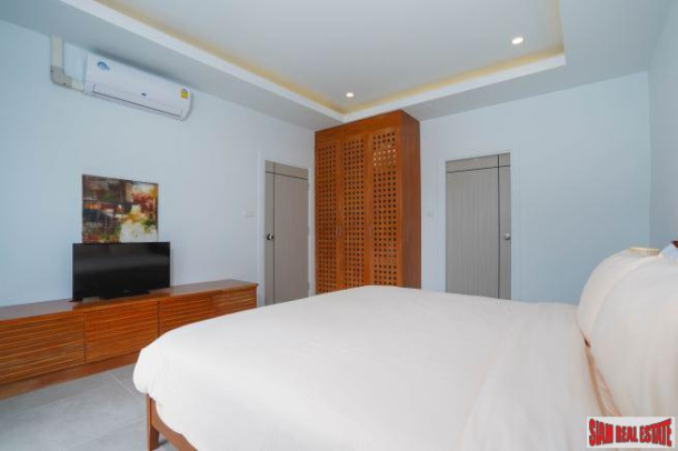 Katamanda | Modern Pool Villa with Three Bedrooms with Sea-Views for Long Term Rental at Kata-20
