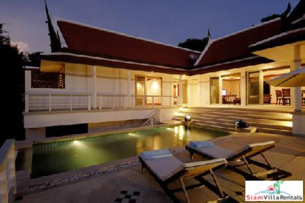Katamanda | Three Bedroom House  with Private Pools and Sea-Views For Long Term Rent at Kata-3