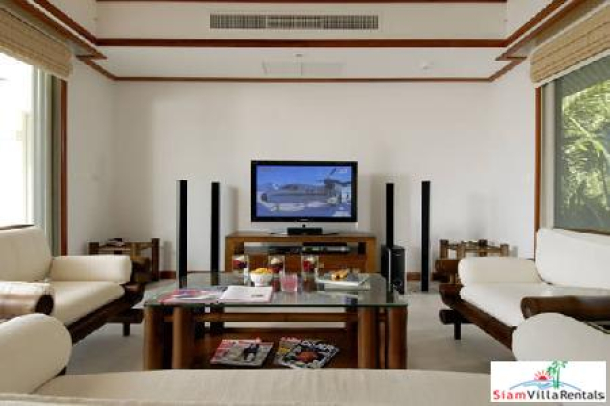Katamanda | Modern Pool Villa with Three Bedrooms with Sea-Views for Long Term Rental at Kata-14