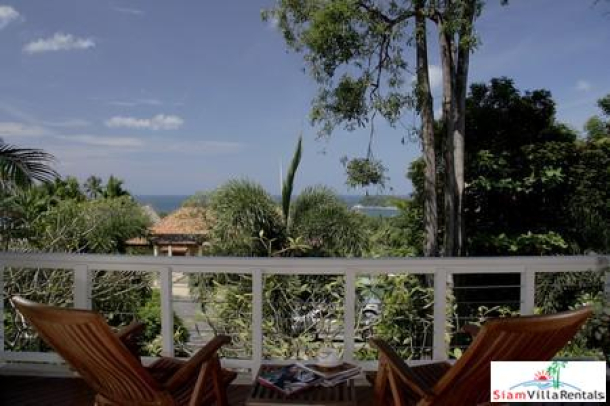 Katamanda | Modern Asian 2 Bedroom House within a New Development and Sea-Views for Holiday Rent at Kata-1
