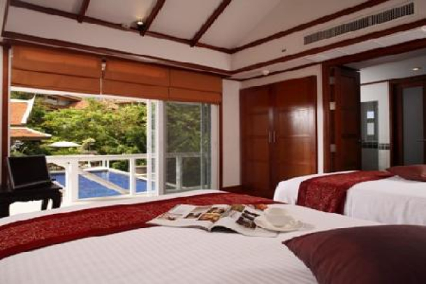 Katamanda | Modern Pool Villa with Three Bedrooms with Sea-Views for Long Term Rental at Kata-7
