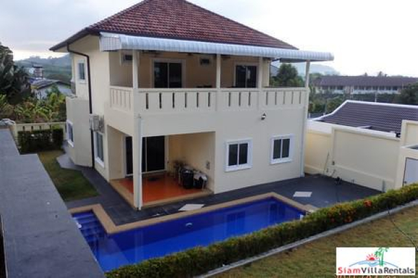 2-Storey Modern House with a Large Garden and Private Pool for Long Term Rental at Kathu-1