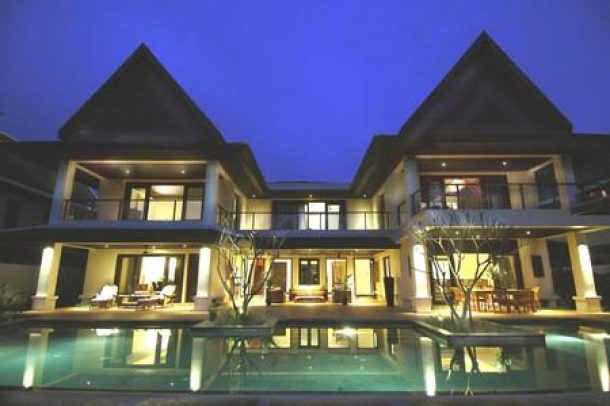 Majestic 5 Bedroom House with Dramatic Sea-Views in a Prestigious Estate for Sale at Bang Tao-1