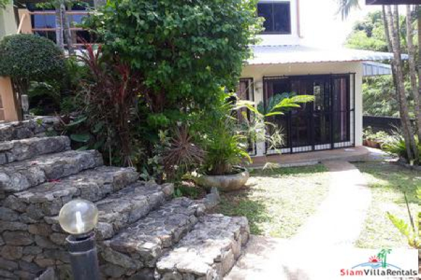 3 Bedroom Ground Floor Apartment with a Shared Swimming Pool for Long Term Rent at Nai harn-3
