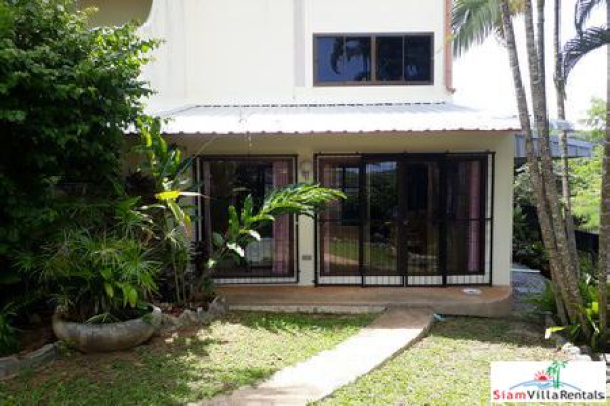 3 Bedroom Ground Floor Apartment with a Shared Swimming Pool for Long Term Rent at Nai harn-4